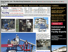 Tablet Screenshot of phillyfacility.com